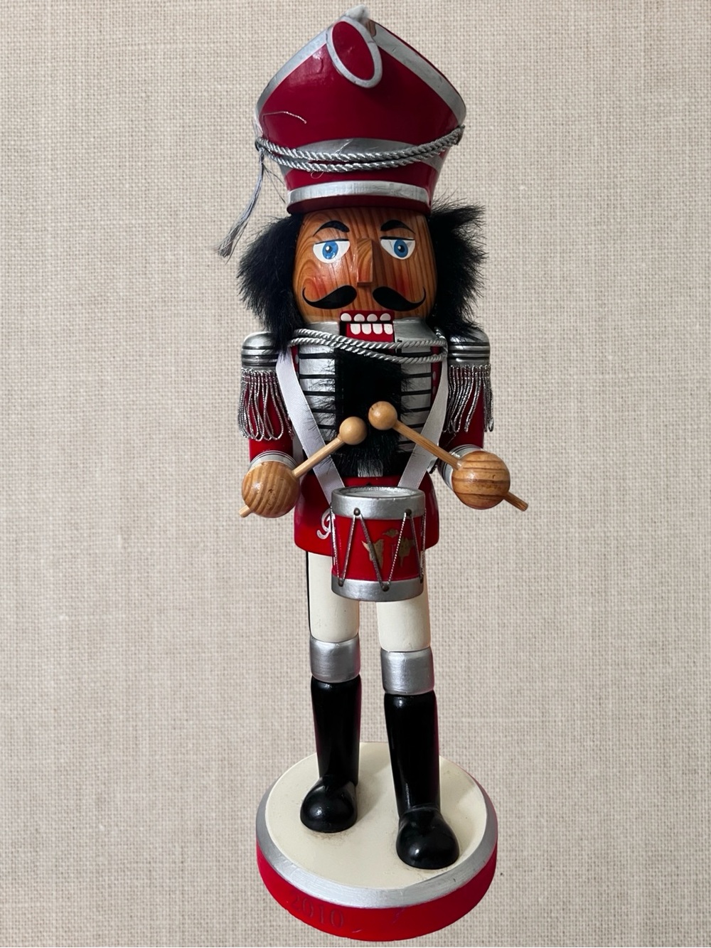Target Limited Edition 2010 Wooden Drummer Soldier Nutcracker